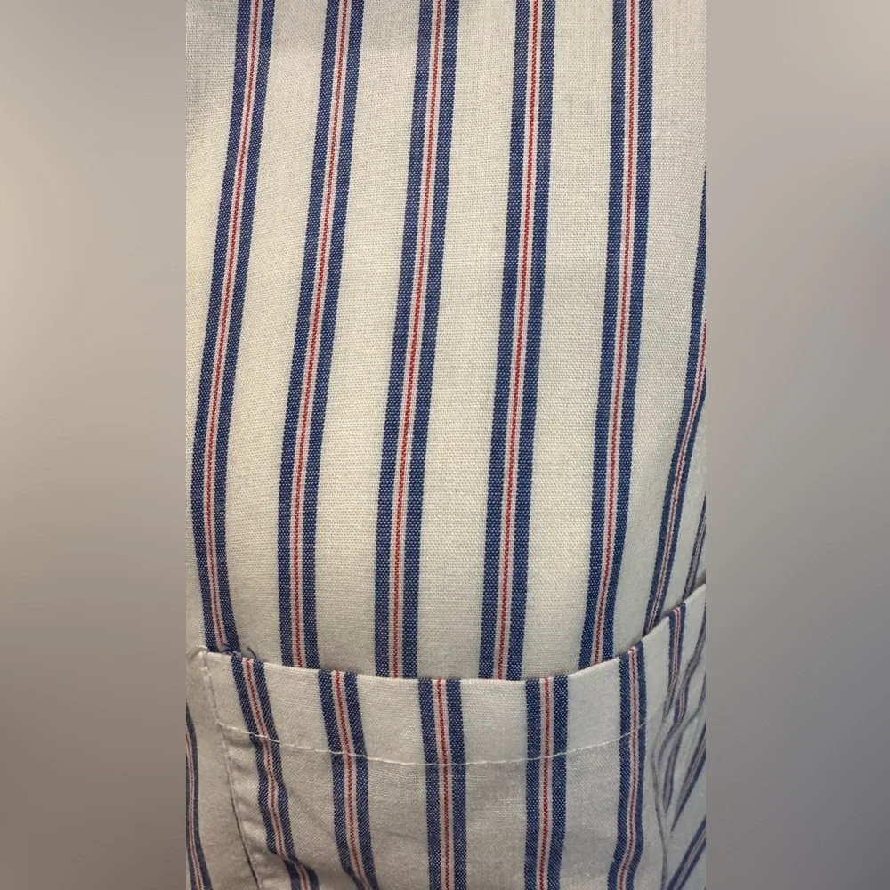 Tuckernuck Blue and White Striped Shirt Dress
